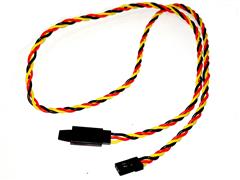 60cm (JR) with hook 22AWG Twisted Servo Lead Extention [9992000017-0]